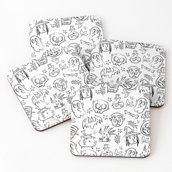 Item preview, Halloween Pattern Doodle designed and sold by MaiZephyr.