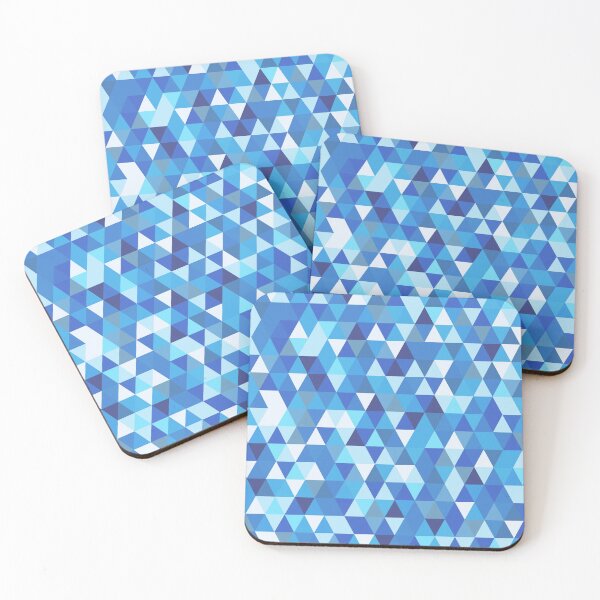 Item preview, Colourful Geometry - Blues Palette designed and sold by Blue-Banana.