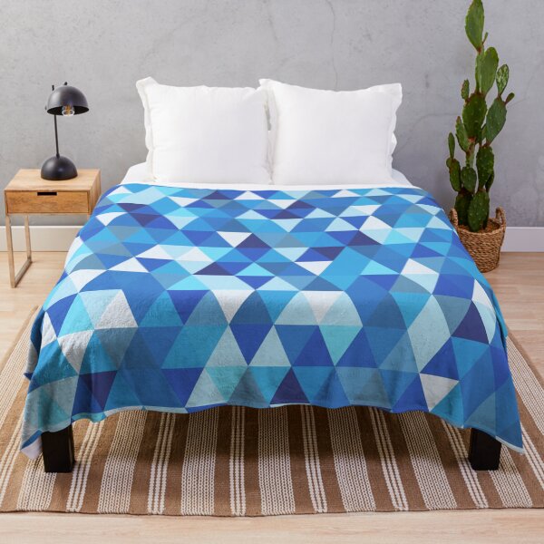 Item preview, Colourful Geometry - Blues Palette designed and sold by Blue-Banana.
