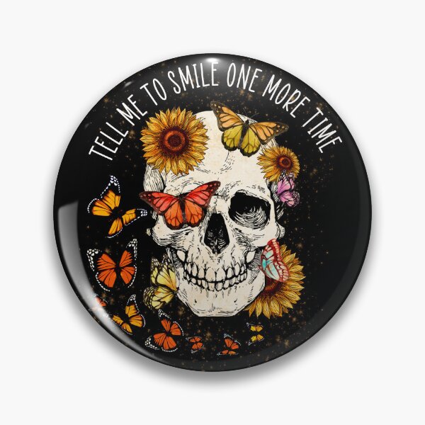 Item preview,  Smiling skull designed and sold by Gothic Fantasy.