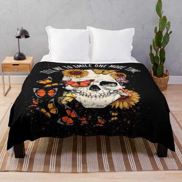 Item preview,  Smiling skull designed and sold by Gothic Fantasy.