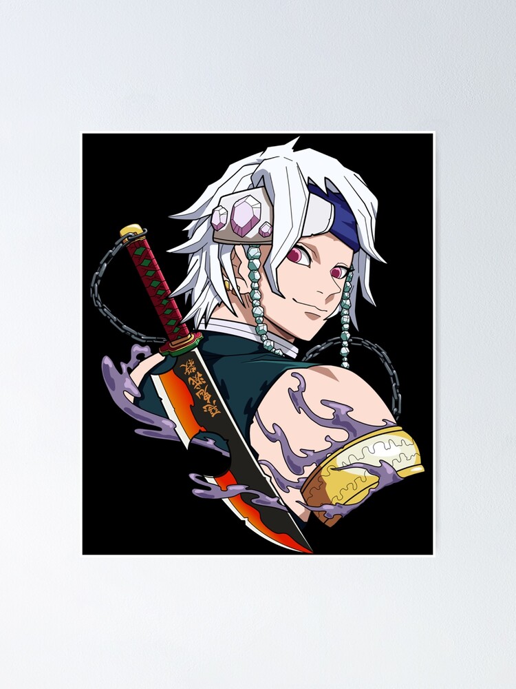 "Sound Hashira Tengen " Poster for Sale by EMMGONZALEZ | Redbubble