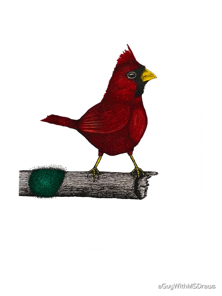 Thumbnail 4 of 4, iPhone Case, Cardinal designed and sold by aGuyWithMSDraws.