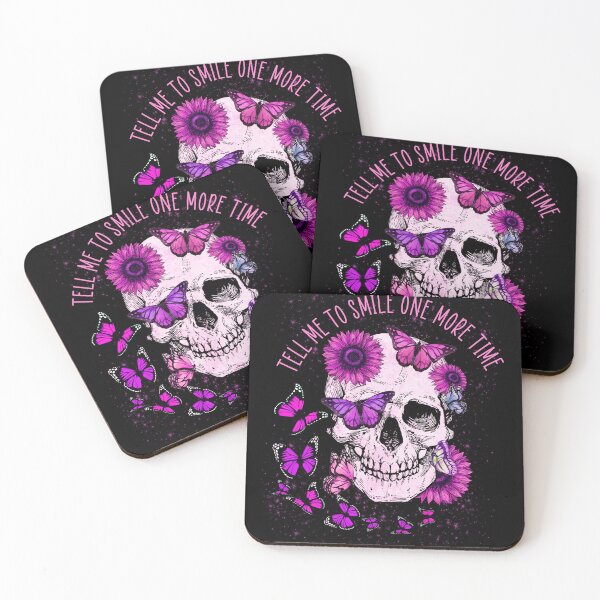 Item preview,   Smiling skull designed and sold by Gothic Fantasy.