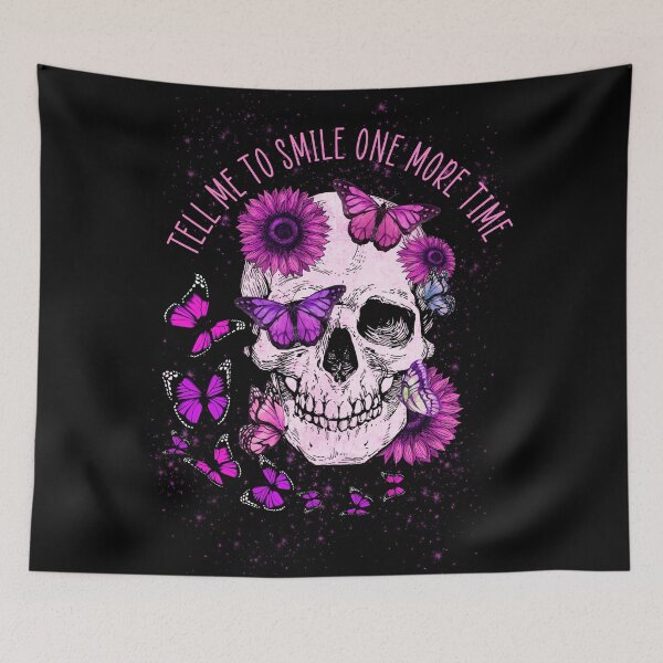 Item preview,   Smiling skull designed and sold by Gothic Fantasy.