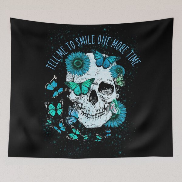 Item preview,   Smiling skull designed and sold by Gothic Fantasy.