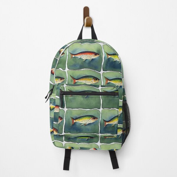 Brook Trout Skin Fly Fishing Backpack by letourneau41