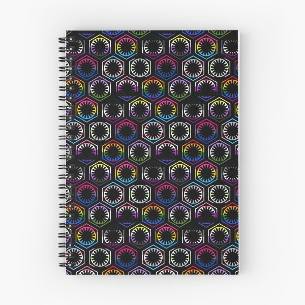 Item preview, LGBT First Order Hive (Repeating - Black) designed and sold by DarthAstris.