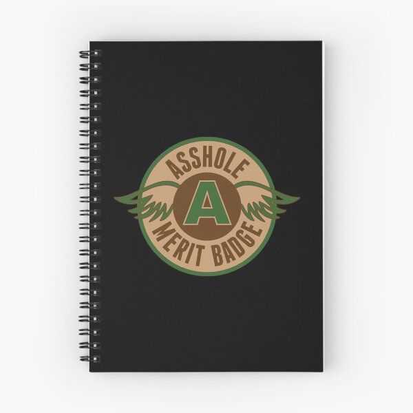Item preview, Asshole Merit Badge designed and sold by Aynienak031.