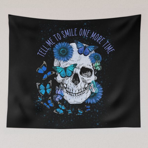 Item preview,   Smiling skull designed and sold by Gothic Fantasy.