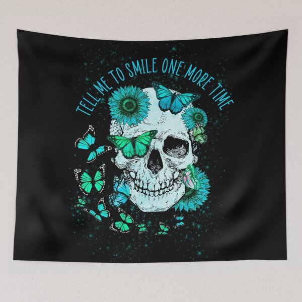 Item preview,  Smiling skull designed and sold by Gothic Fantasy.