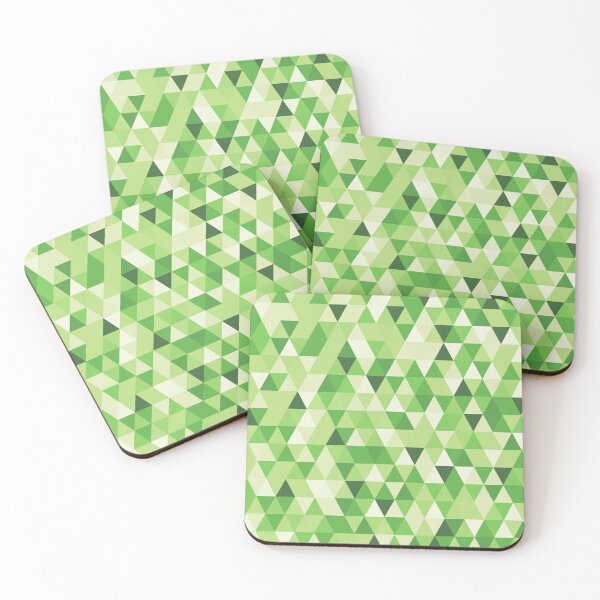 Item preview, Colourful Geometry - Greens Palette designed and sold by Blue-Banana.