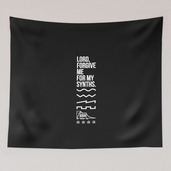 Item preview, Lord, Forgive Me For My Synths Classic T-Shirt designed and sold by matelezny.