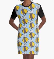Little Bee Graphic T-Shirt Dress