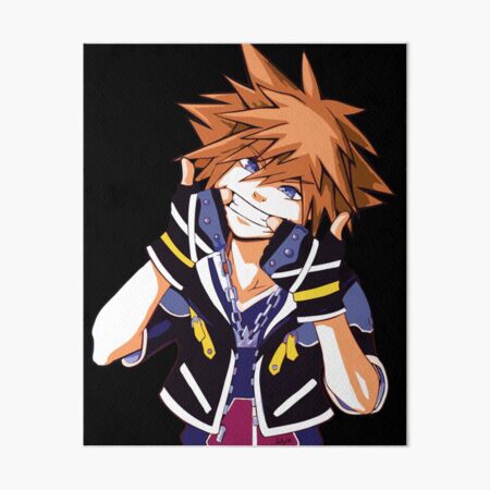 Kingdom hearts Sora Art Board Print for Sale by skydesigns