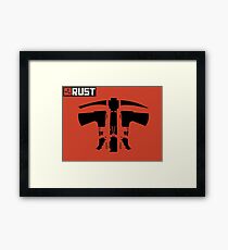 Rust Weapons Framed Print