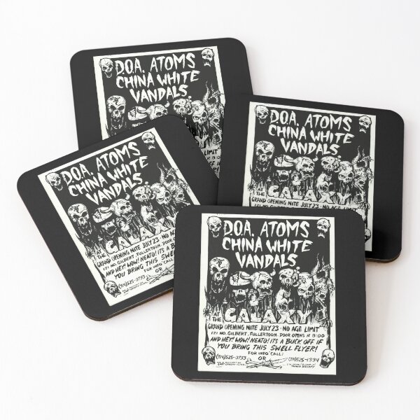 Item preview, Retro 1982 Punk Show Flyer Doa And The Vandals Sticker designed and sold by CravenStore99.