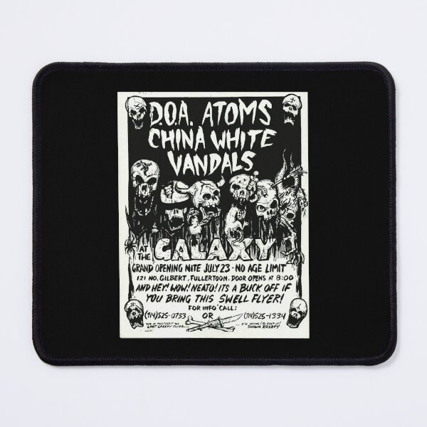 Item preview, Retro 1982 Punk Show Flyer Doa And The Vandals Sticker designed and sold by CravenStore99.