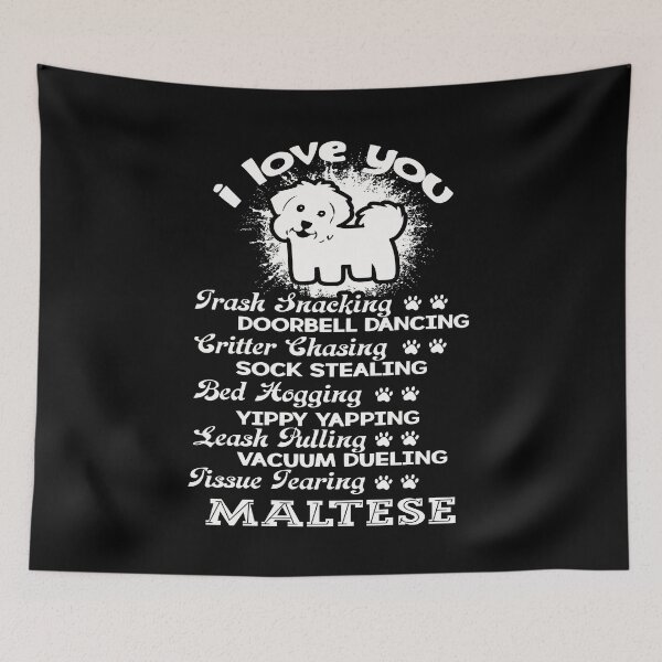 Item preview, I Love My Maltese Dog designed and sold by UnknownArtistt.