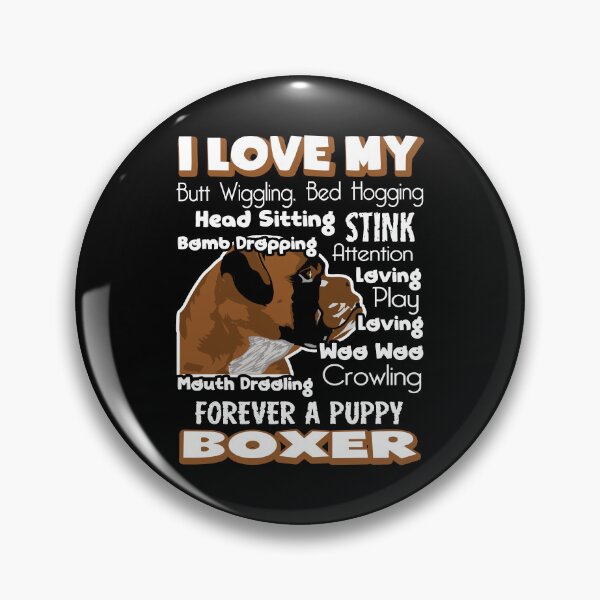 Item preview, I Love My Puppy Boxer designed and sold by UnknownArtistt.