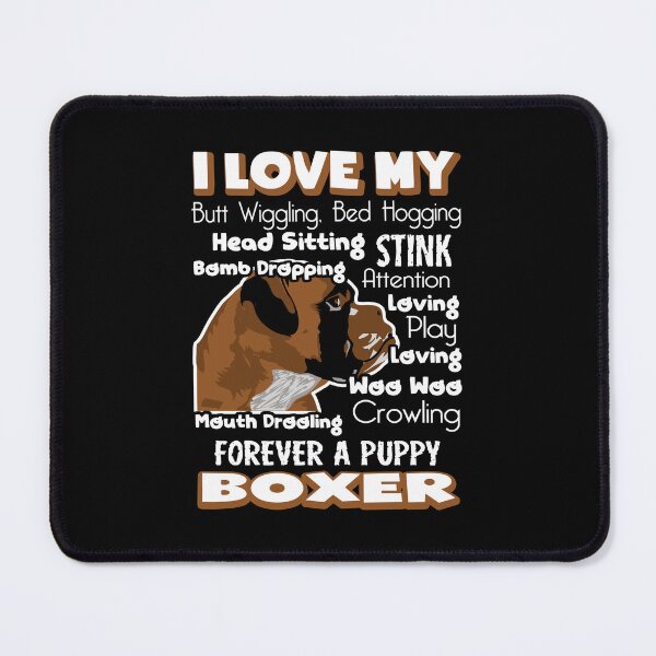 Item preview, I Love My Puppy Boxer designed and sold by UnknownArtistt.