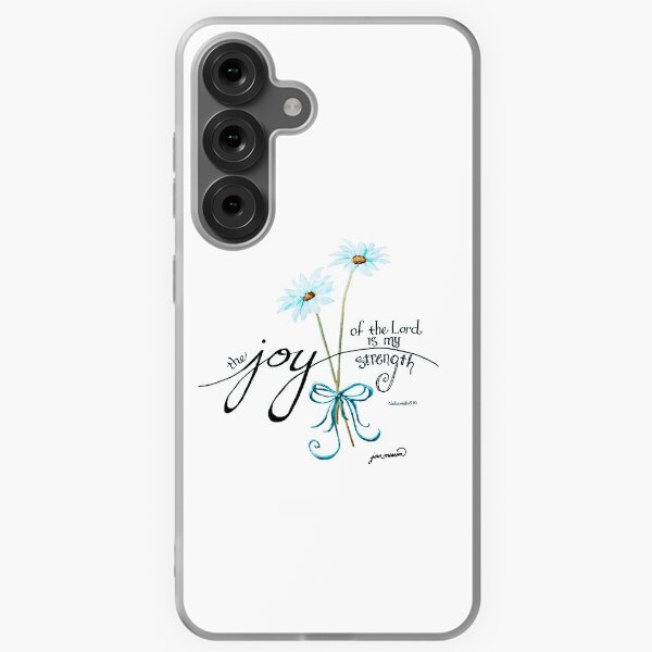 The Joy of the Lord is my Strength outline by Jan Marvin Samsung Galaxy Soft Case