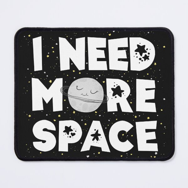 Item preview, I need more space lettering and cute planet designed and sold by DarianaArt.