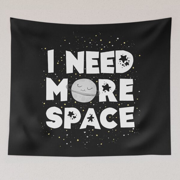 Item preview,  I need more space lettering and cute planet designed and sold by DarianaArt.