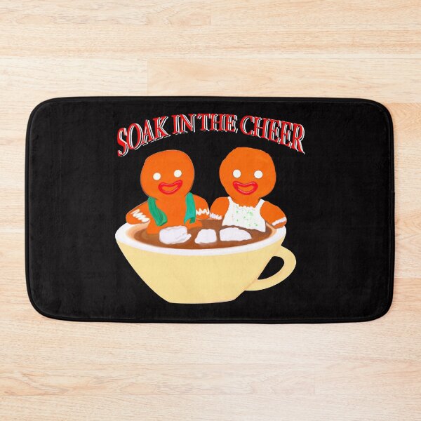 Item preview, Gingerbreadman Hot Tub Soak in the Holiday Cheer designed and sold by FileStyle.