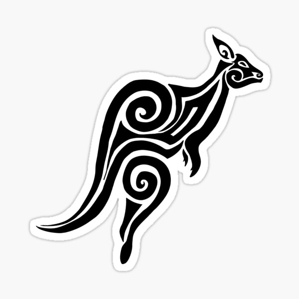 16+ Aboriginal Kangaroo Tattoos