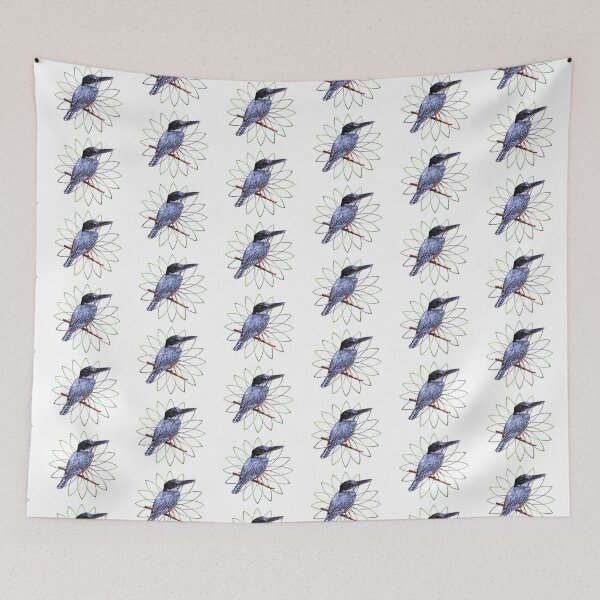 Item preview, Giant Fisherman - Bird in Kenya / Africa - Ornithology designed and sold by TShirtsundMehr.