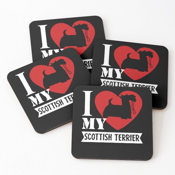 Item preview, I Love My Scottish Terrier designed and sold by UnknownArtistt.
