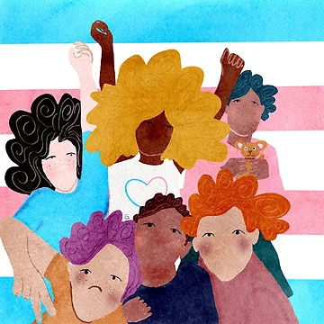 Artwork thumbnail, Trans Rights are Human Rights by GeraldinaGV