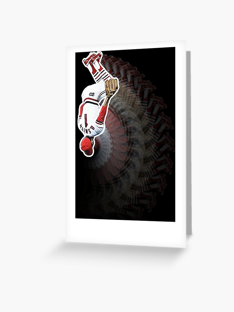 Ozzie Smith Springfield Homer At The Bat Backflip Sticker for Sale by  JosephThompdop