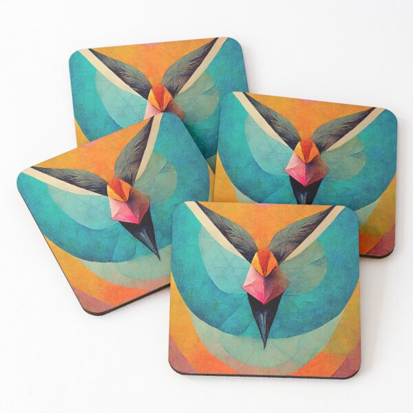 Item preview, Abstract Hummingbird designed and sold by Mezma.