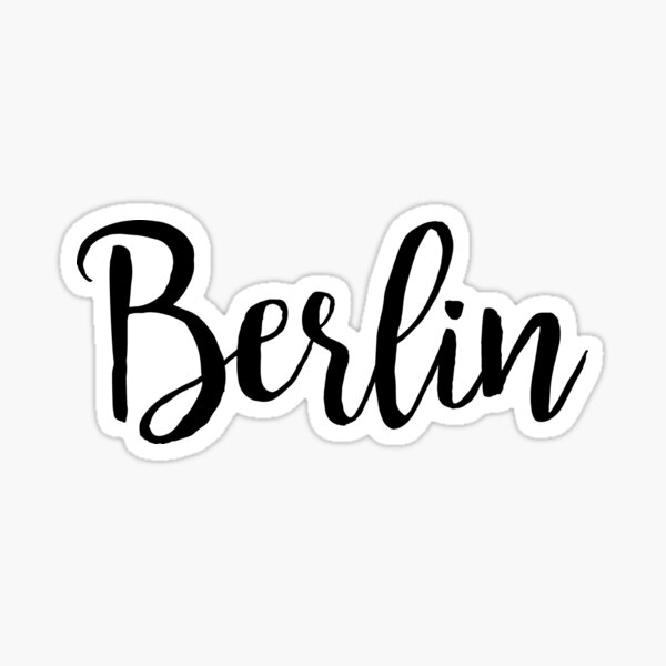 Item preview, Berlin designed and sold by luggagestickers.