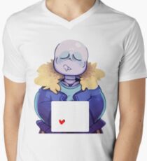 sleeping Men's V-Neck T-Shirt