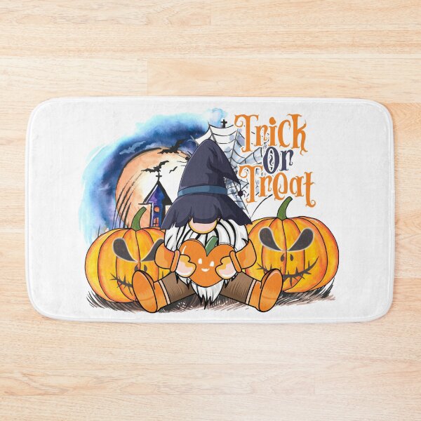Item preview, Trick or Treat Gnome Halloween Scene designed and sold by Jessi-Sketches.