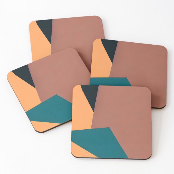 Item preview, Geometric Abstract Pattern in Deco Art Natural Tones designed and sold by NECHSTORE.