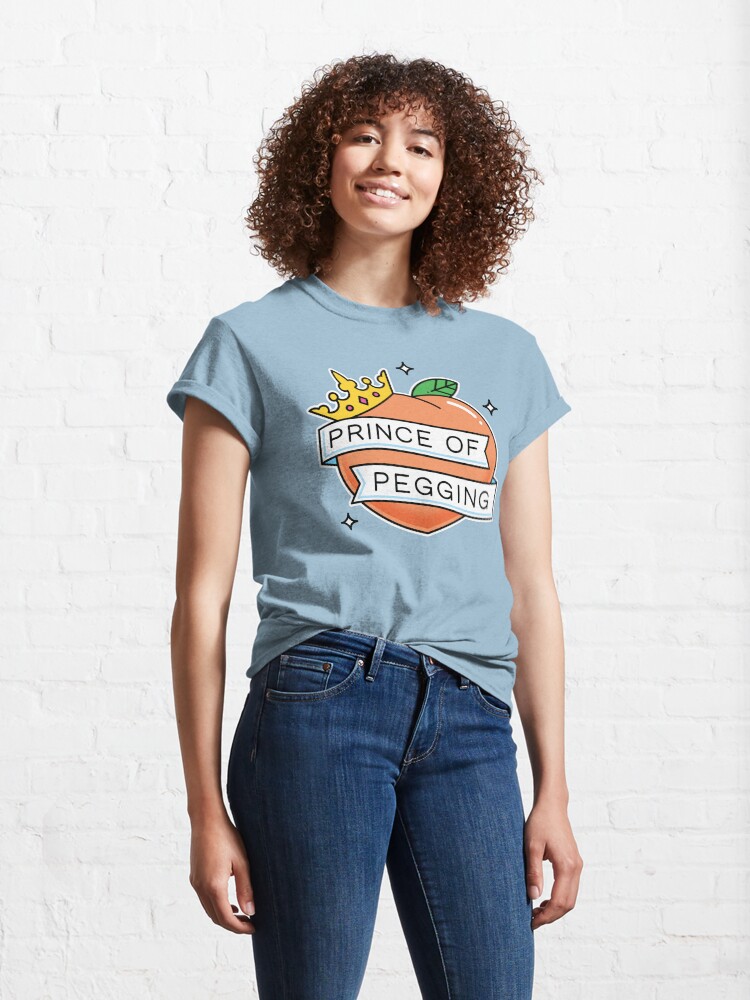 Thumbnail 4 of 7, Classic T-Shirt, Prince of Pegging designed and sold by penandkink.