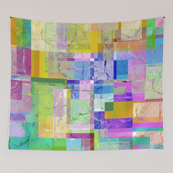 Item preview, Colorful layered pattern 3 designed and sold by marinaklykva.