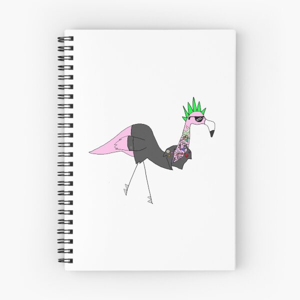 Item preview, Punk Rock Flamingo designed and sold by Katrinamortko.