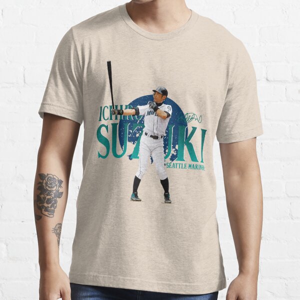 Ichiro Suzuki Seattle Mariners Graphic T-shirt From Y2K 