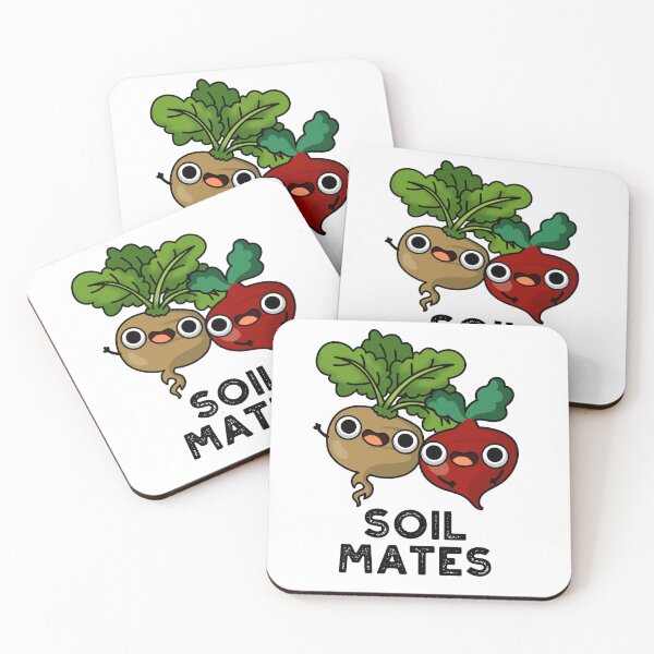 Item preview, Soil Mates Funny Beet Puns  designed and sold by punnybone.