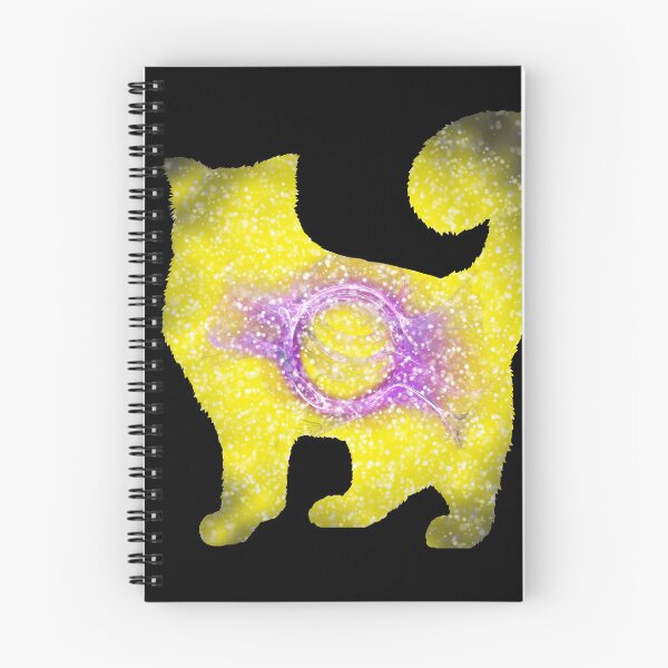 Item preview, Intersex Space Cat Sticker designed and sold by Zenlexi.