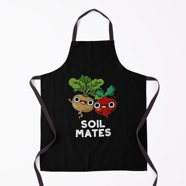 Item preview, Soil Mates Funny Beet Puns (Dark BG) designed and sold by punnybone.