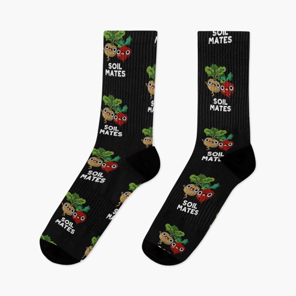 Item preview, Soil Mates Funny Beet Puns (Dark BG) designed and sold by punnybone.