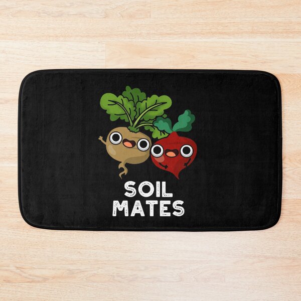 Item preview, Soil Mates Funny Beet Puns (Dark BG) designed and sold by punnybone.