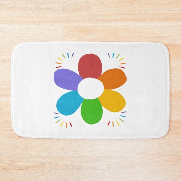 Item preview, Rainbow big flower designed and sold by Sasidenidesign.