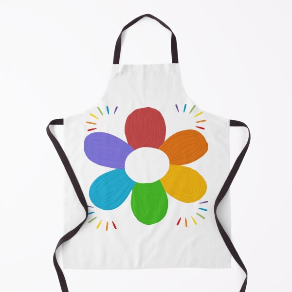 Item preview, Rainbow big flower designed and sold by Sasidenidesign.